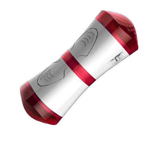 Load image into Gallery viewer, Double Hole Airplane Cup Men's Suction Plug Hands-free Vibration Clip Suction Masturbation