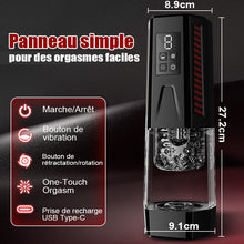 Load image into Gallery viewer, Mars - Oral Dominator 7 Vibration 7 Rotation 7 Back and Forth 4-in-1 Masturbator with Dual Motors