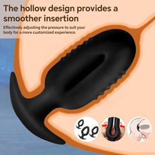 Load image into Gallery viewer, Three-piece anal plug set – a set of hollow silicone anal plugs, soft and flexible