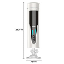 Load image into Gallery viewer, Men's Fully Automatic Telescopic Insertion Aircraft Cup Vibration Induction Speech Adult Sexual Products