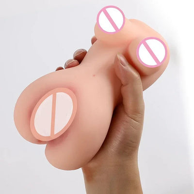 Female Inverted Model Male Masturbation Device Silicone Famous Adult Sex Toys