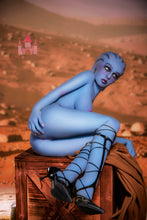 Load image into Gallery viewer, US Stock - Odette 156cm E #A1 Light Blue Skin Sex Doll Realistic Anime Fantasy Adult Love Doll