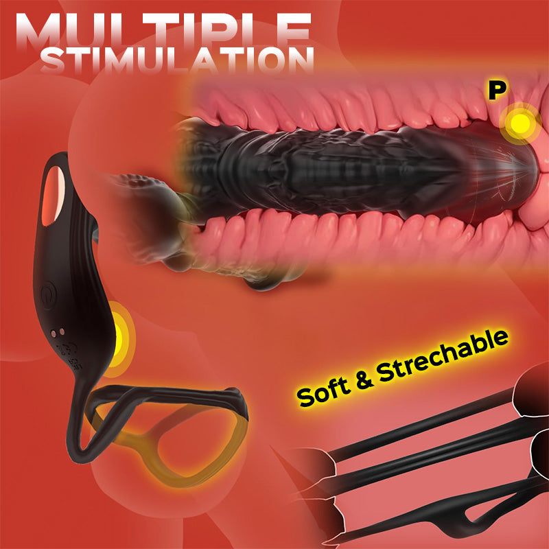 Upgrade Fast Thrusting 6-in-1 Prostate Massager with Remote Control and APP