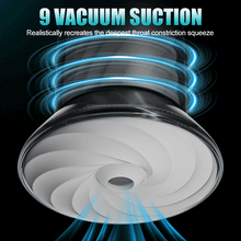 Load image into Gallery viewer, 9 Suction Modes &amp; Powerful Vibration 2.8x Wide Sleeve Electric Male Masturbator Cup
