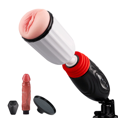 Stella - 2 in 1 Thrusting Heating Couples Sex Machine with Remote Control