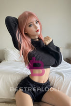 Load image into Gallery viewer, US Stock - Lisa Plus 160cm #310 Pink Hair Realistic Sex Doll Silicone Head TPE Body Big Boobs Adult Love Doll