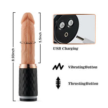 Load image into Gallery viewer, Yu Ji, Lang Ji, Simulation Mastic, Automatic Telescopic Gun, Women's Vibrating Rod, Massage, Masturbation, Investment Promotion, One Piece, Issued On Behalf