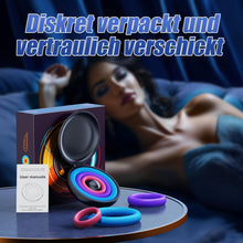 Load image into Gallery viewer, Candy Colours 3 Different Sizes Reusable Silicone Penis Ring