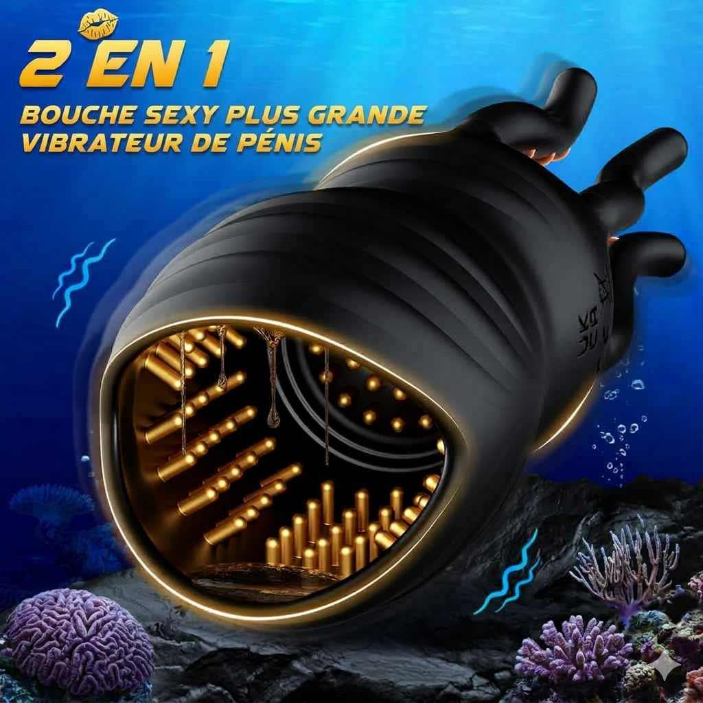 Penis Training Vibrator for Men with 10 Vibration Modes Male Stroker