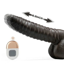 Load image into Gallery viewer, Pseudopenile Telescopic Swinging Penis Women's Liquid Silicone Masturbator Vibrating Rod Adult Sex Products Manufacturer