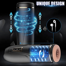 Load image into Gallery viewer, Aircraft Cup Automatic Men's Inside Telescopic Vacuum Oral Masturbation Cup Adult Sex Products Automatic Trainer Wholesale