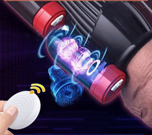 Load image into Gallery viewer, 5 Egg Vibrating Airplane Cup Men's Automatic Masturbator Penis Training Exercise Machine