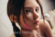 Load image into Gallery viewer, US Stock - YAMIEE Carlee Plus K29 Silicone Head Jelly Breasts Sex Doll Tanned Skin TPE Body Adult Love Doll