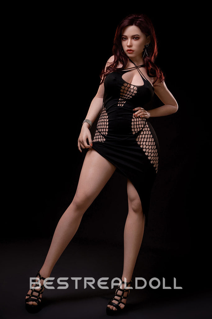 US Stock - RIDMII Lorena Unique Design Silicone ROS Head TPE Body Adult Love Doll Realistic Movable Jaw Oral Sex Doll