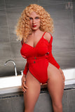 US Stock - Hillary 153cm #DC16 Realistic Sex Doll Tanned Skind Big Boobs Adult BBW Love Doll