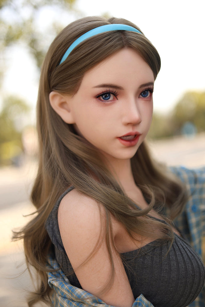 US Stock -Tindra 150cm K171 Full Jelly Breasts Silicone ROS Sex Doll Movable Jaw Silicone Adult Love Doll