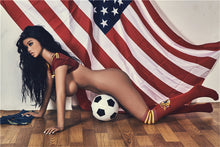 Load image into Gallery viewer, US Stock - Irontechdoll Jane 163cm #56 Head Realistic BBW TPE Sex Doll Football Girl