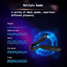 Load image into Gallery viewer, Prostate Massage Stick Men's Remote Control Vibration Anal Plug Vestibular Orgasm Masturator Adult Sex Toy