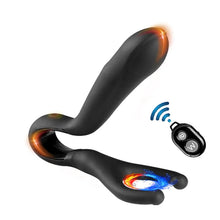 Load image into Gallery viewer, Prostate Massage Stick Men's Remote Control Vibration Anal Plug Vestibular Orgasm Masturator Adult Sex Toy