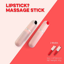 Load image into Gallery viewer, Tongue Lipstick Vibrating Stick Charging Women's Masturbation Device Carrying G-point Stick