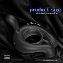 Load image into Gallery viewer, Men's Semen Lock Penis Ring Couple Massage Lock Semen Ring