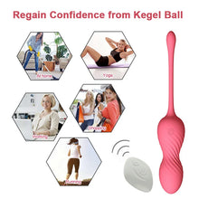 Load image into Gallery viewer, Women's Wireless Egg Skipping Masturbator Vaginal Dumbbell Stimulation Vaginal Vibrator